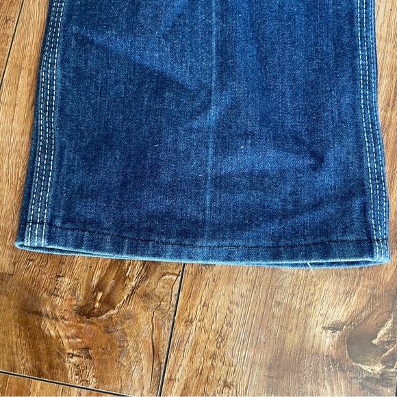 ZEPPELIN Men’s Vintage Retro Blue Denim Jeans Straight Leg Size 32 - Picture 6 of 16